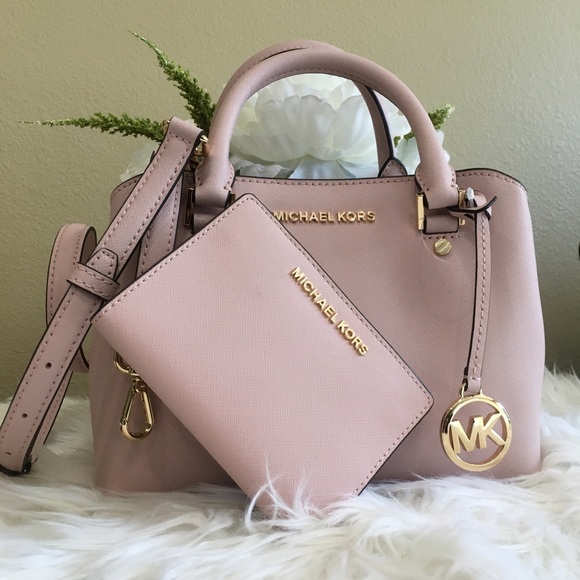 New Michael Kors small savannah satchel & wallet - Picture 3 of 8